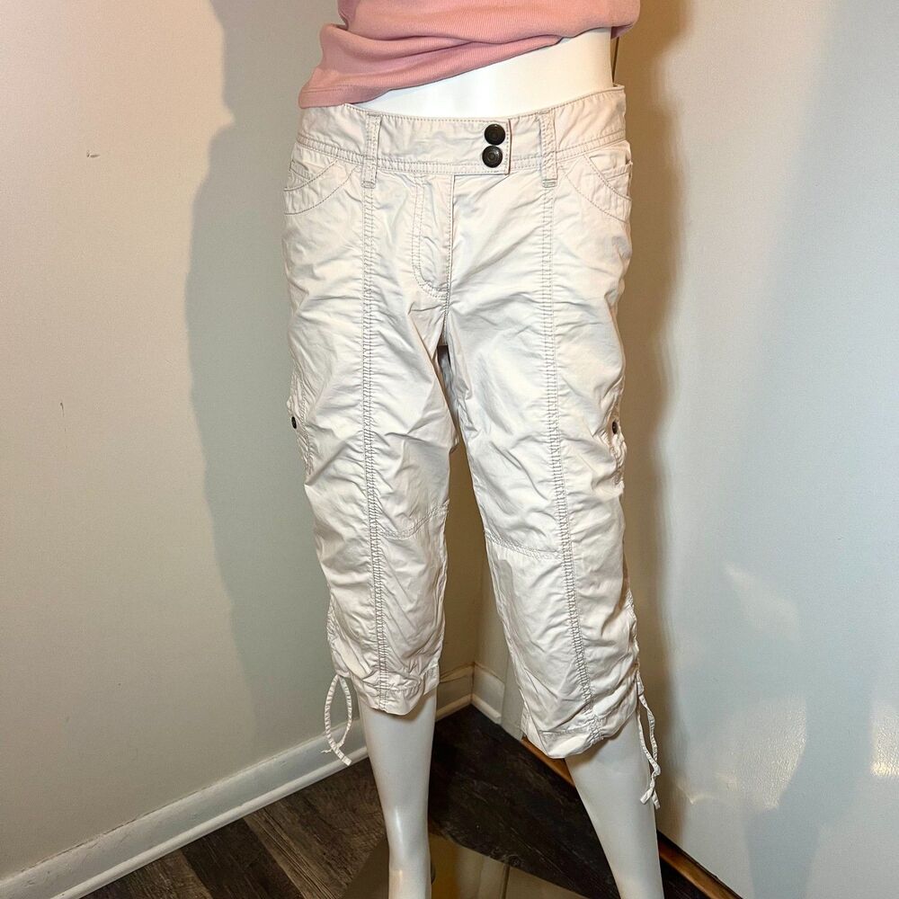 Ann Taylor Loft Capris 6p Coastal Y2K 90s Gorpcore Indie Retro Summer Beach Prep